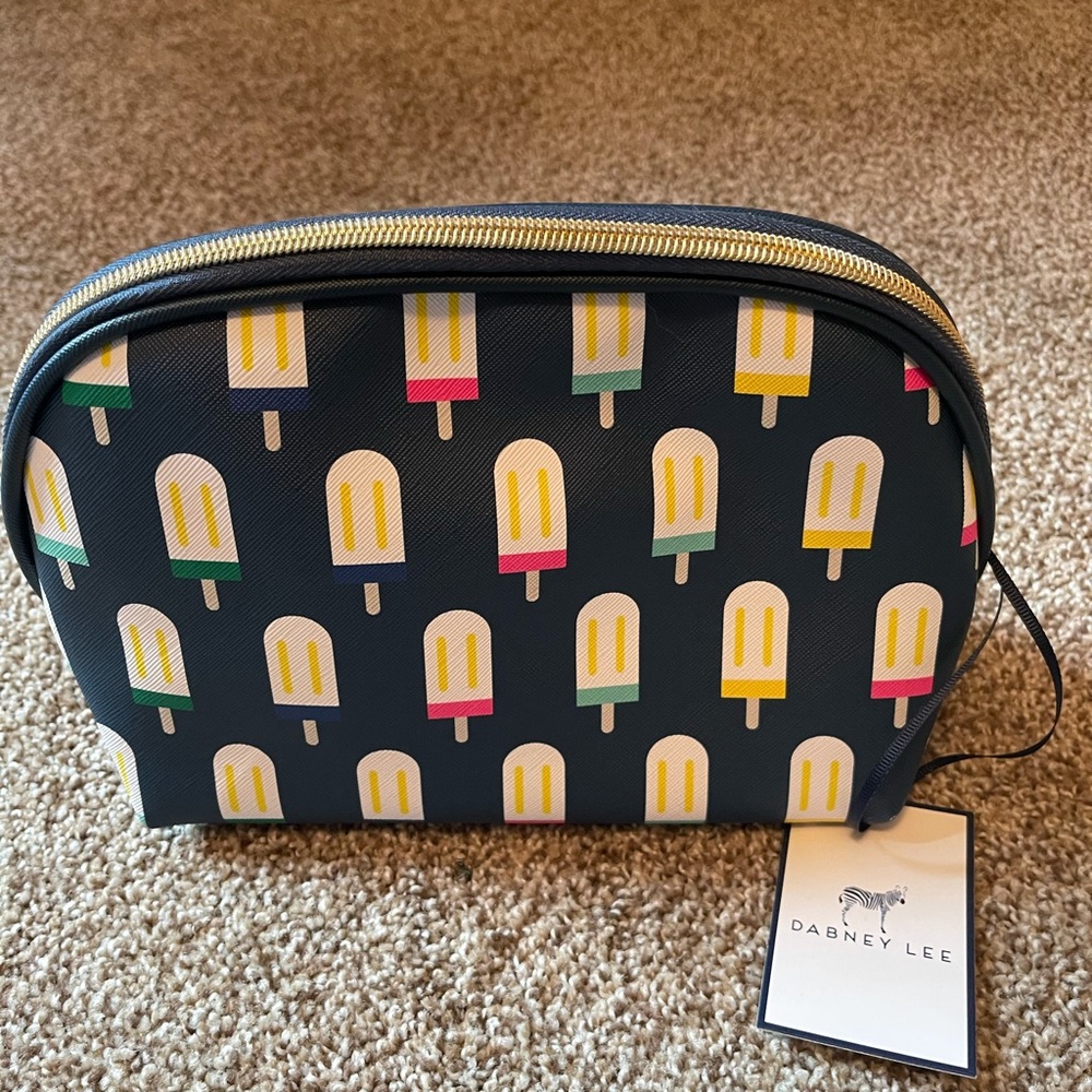 Dabney Lee Popsicle Print Cosmetic Case NWT